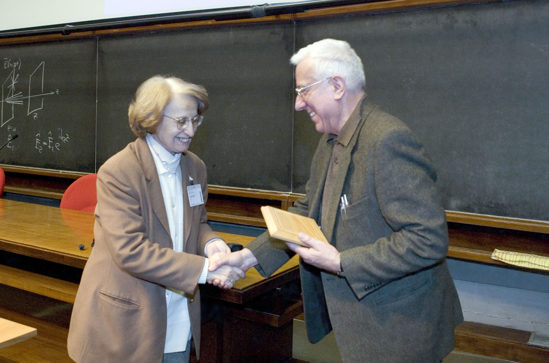Anna Consortini and Gallieno Denardo
